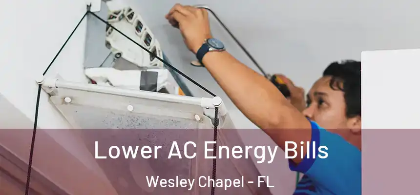  Lower AC Energy Bills Wesley Chapel - FL